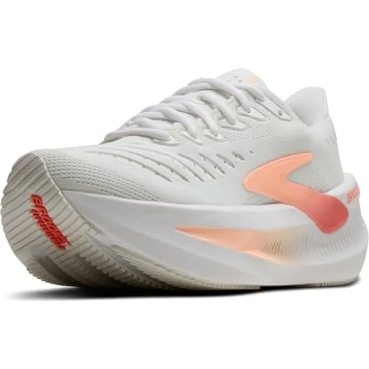 Brooks Glycerin Max 2, Allround-Laufschuhe für Damen mit GlideRoll™-Rocker, atmungsaktiv, blau/orange 39