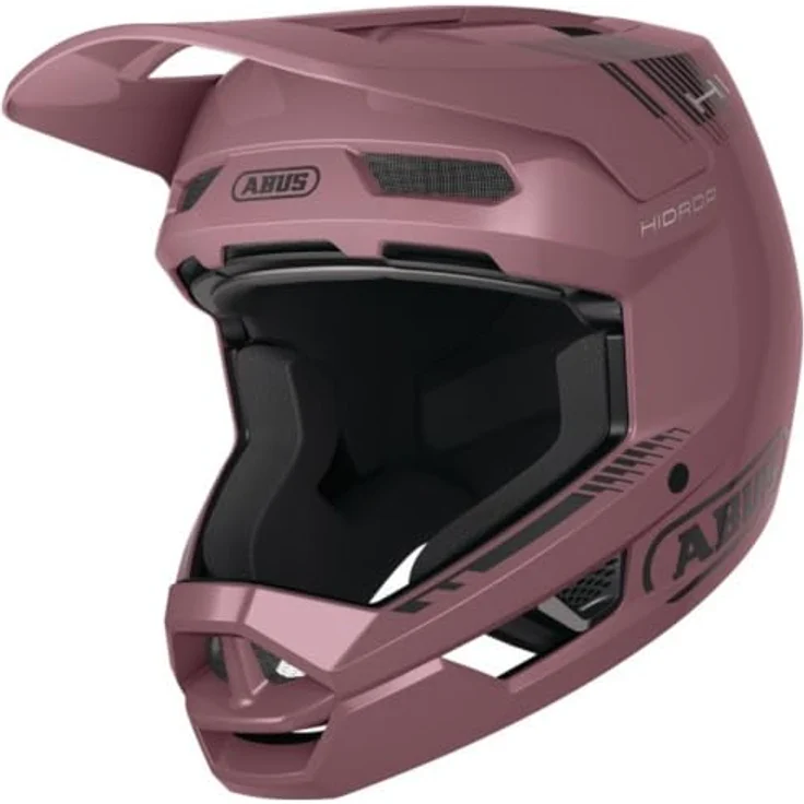 ABUS HiDrop Downhill Helm, ASTM-er Fullface Helm mit schlagfester ABS-Außenschale, rot, Größe M für MTB, Downhill, Enduro und Bikepark – Bild 4