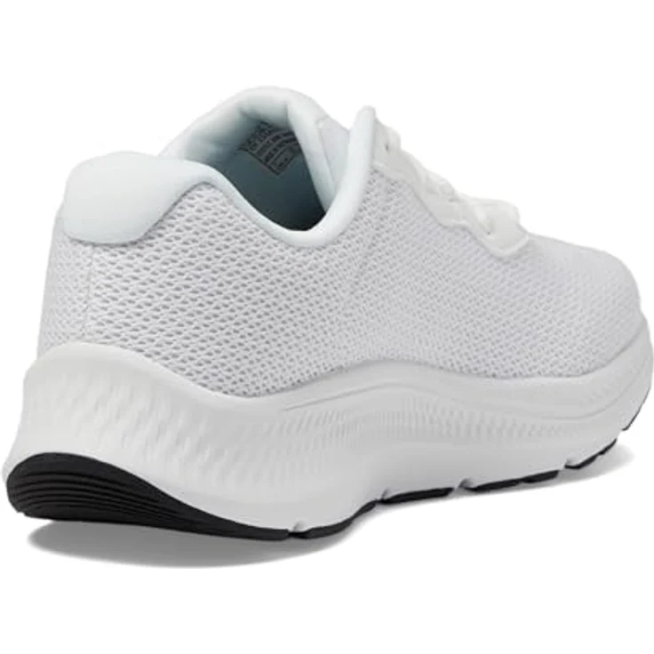 Skechers Go Run Consistent 2.0 Engaged 128605-WBK, Laufschuhe für Damen, leichtes Athletic Mesh, atmungsaktiv, weiße Farbe – Bild 5