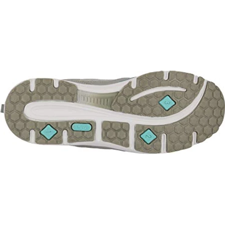 Brütting Damen Laufschuhe Halbschuhe, flacher Absatz 2 cm, Klettverschluss, Grau, Größe 36 – Bild 6