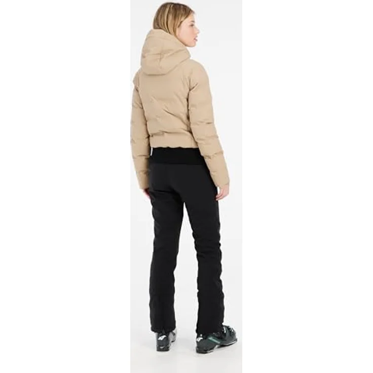 PROTEST PRTALYSUMI Skijacke, beige, Kapuze, Damen, Größe 40 – Bild 7