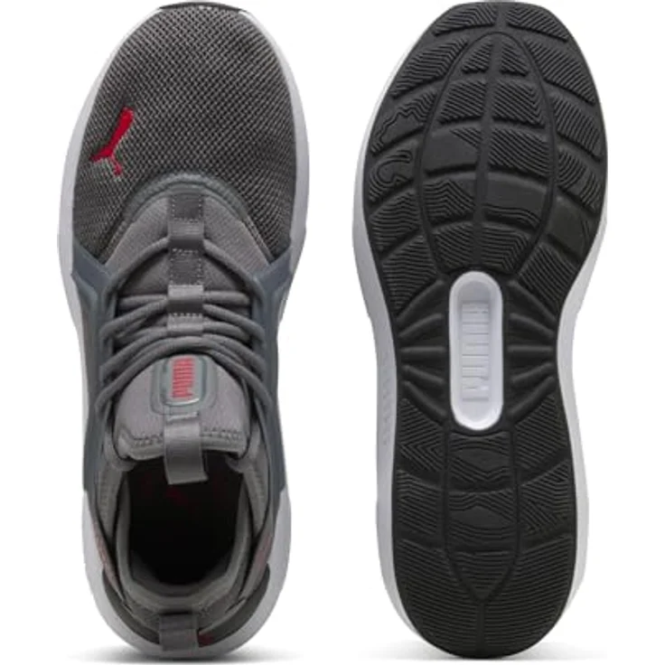 Puma Softride Enzo 5, Unisex Laufschuhe mit Softride EVA und TPU-Kappe, grau, Größe 44 – Bild 4