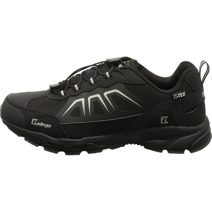 Kastinger Grasberg Low KTX Wanderschuh, knöchelhoch, schwarz, Textil/Synthetik, Gummischnürung, Größe 43 EU