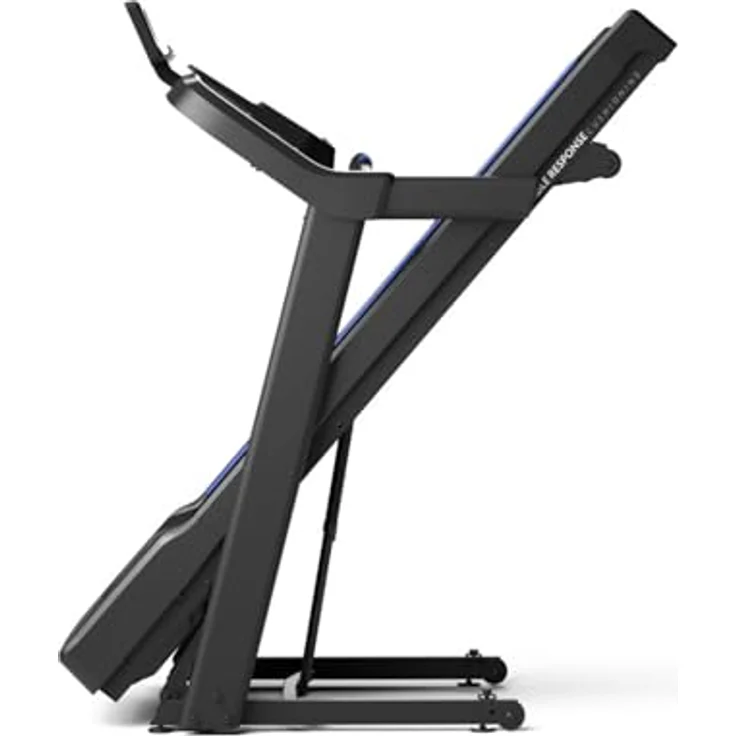 Horizon Fitness Laufband 5.0 AT, vernetztes Training, einfache Steuerung, platzsparend klappbar – Bild 3