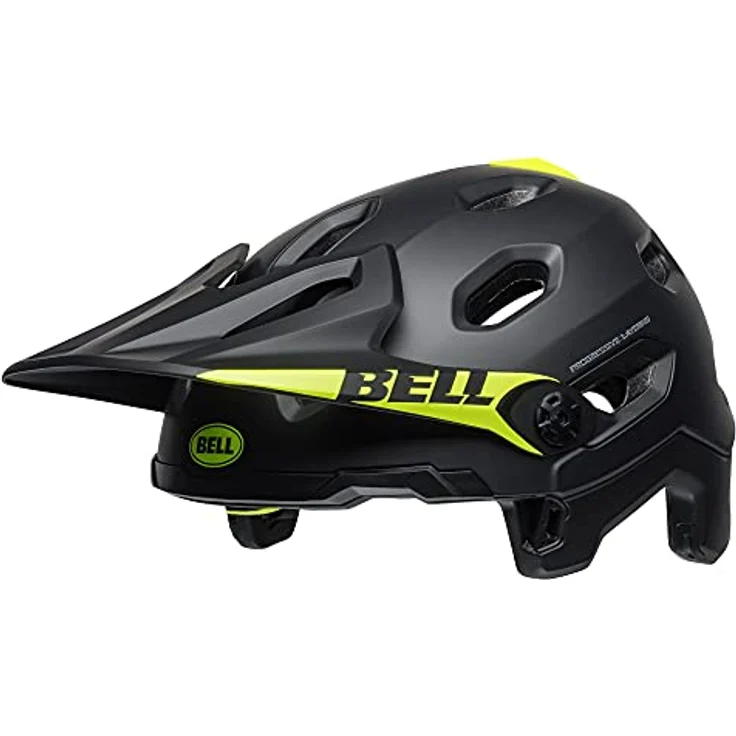 Bell Super DH Mips Fahrradhelm - Mattschwarz/Gelb 52 - 56 cm – Bild 8