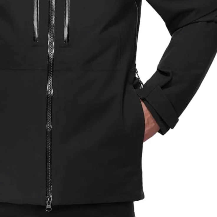 Mammut Stoney HS Thermo Hooded Jacket Men, wasserdichte Skijacke mit synthetischer Isolierung, schwarz, Größe M – Bild 10