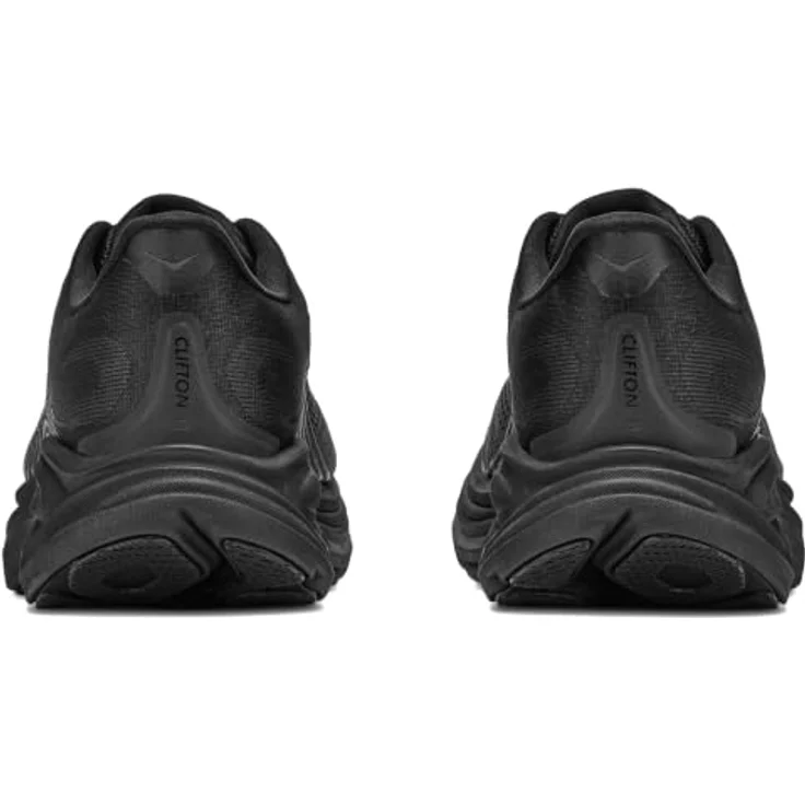 HOKA ONE ONE CLIFTON 11 Herren Laufschuh, dämpfende EVA-Zwischensohle, reflektierende Details, Black/Black, Größe 45 – Bild 2