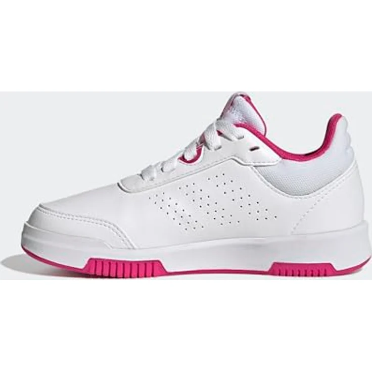 adidas Tensaur Sport Training Lace Schuh für Mädchen, Laufschuhe mit Non Marking Gummiaussensohle, 37 1/3, Weiss, nachhaltiges Obermaterial – Bild 2