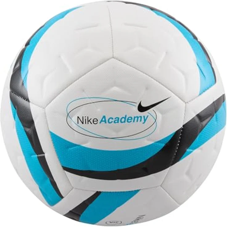 Nike NK Academy Team FA25 4 101, Fußball in Weiß/Lt. Blau Fury/Schwarz – Bild 2