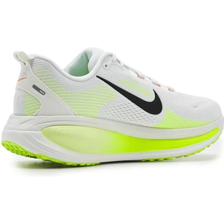 Nike Vomero 18, Laufschuhe für neutrale Pronation, atmungsaktives Mesh-Obermaterial, gepolsterte Innensohle, Weiß, EU 45 – Bild 4