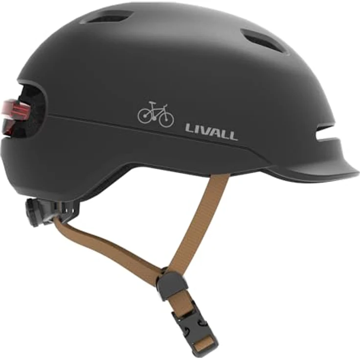 Livall C20 Neo, Fahrradhelm mit patentierter Sturzerkennung und intelligenter Beleuchtung, M (54-58 cm) – Bild 2