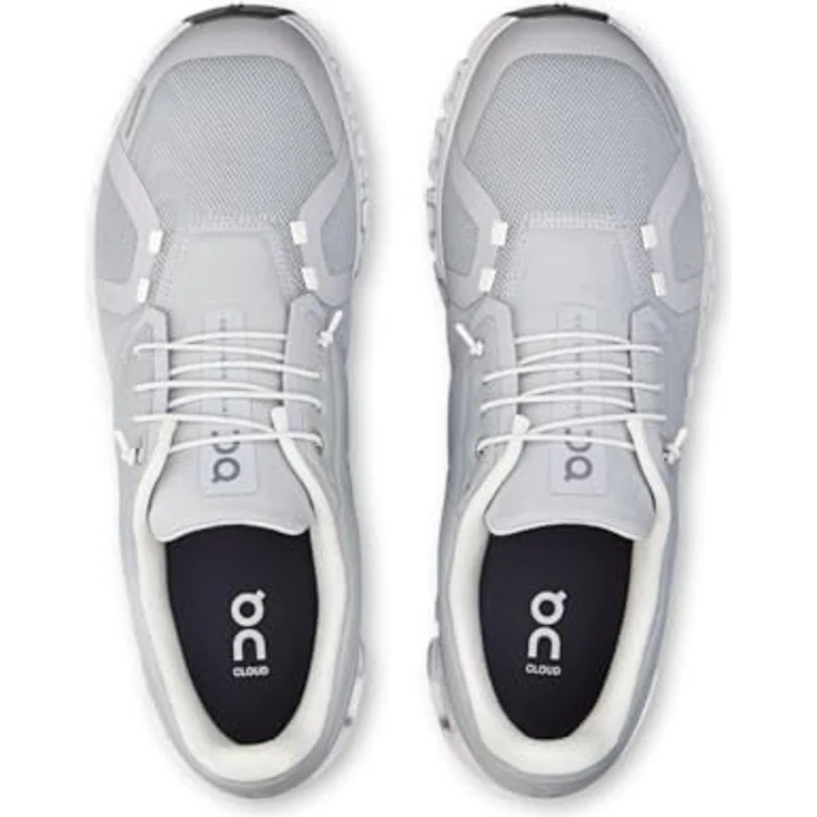 On Running Cloud 6, Herren Laufschuhe mit CloudTec®-Technologie, ultraleicht, atmungsaktiv, Weiss – Bild 3