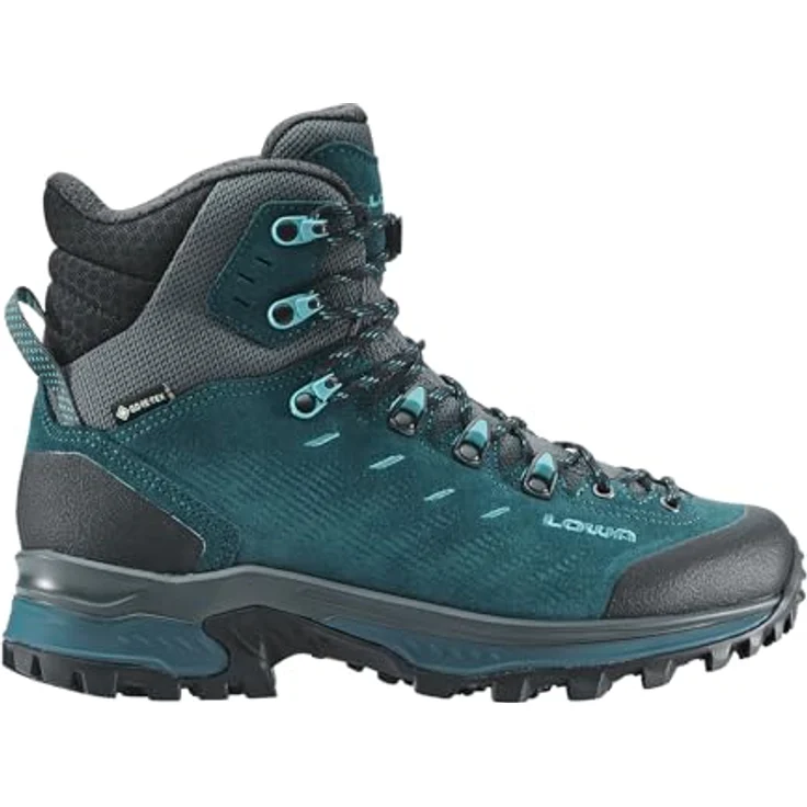 Lowa RANDIR GTX MID Ws, Wanderschuh für Damen aus Nubukleder und Textil, blau, Größe 40 – Bild 1