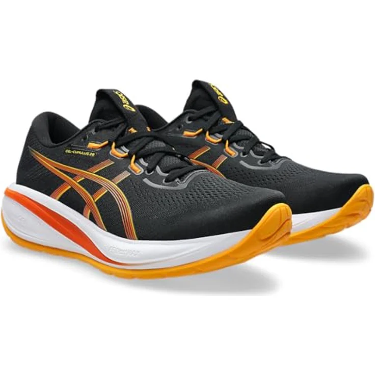 Asics Gel-Cumulus 28, Allround-Laufschuhe mit FF Blast™ MAX-Dämpfung, schwarz/anzu, Größe: 9.5 – Bild 4