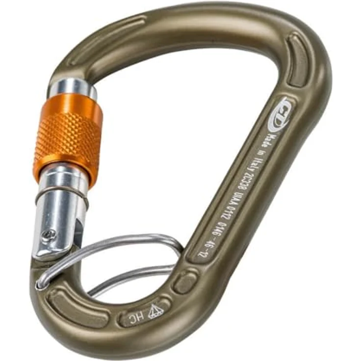 Climbing Technology Karabiner / Express-Set HMS Concept HC SGL - braun bronze (158) - Hochwertiges Material, langlebig – Bild 1