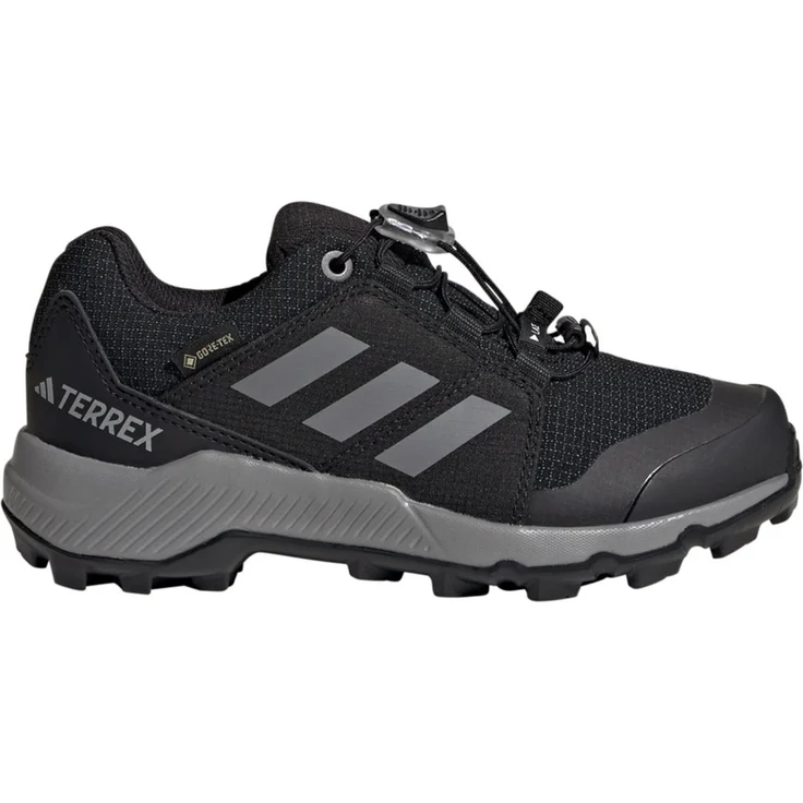 Adidas Terrex GTX, Wasserdichte Outdoorschuhe mit Gore-Tex-Membran, schwarz/grau, Größe 38 2/3 EU – Bild 1
