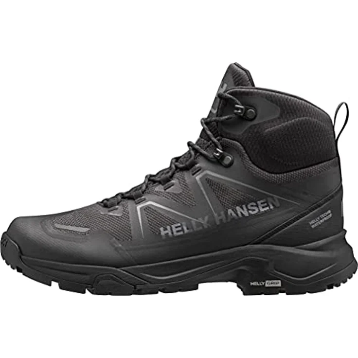 Helly Hansen Cascade Mid Ht, Wasserdichte Wanderstiefel mit HH Max Comfort Innensohle, Schwarz, EU 45 – Bild 1