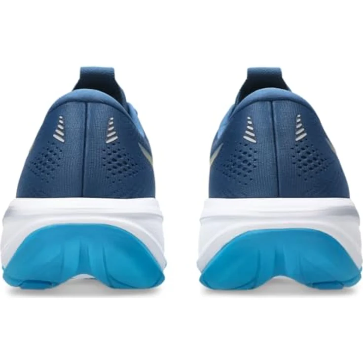 Asics Gel-Cumulus 28, Laufschuhe für Herren mit GEL-Dämpfung, FluidRide-Zwischensohle, Dunkelblau, Größe 44 – Bild 3