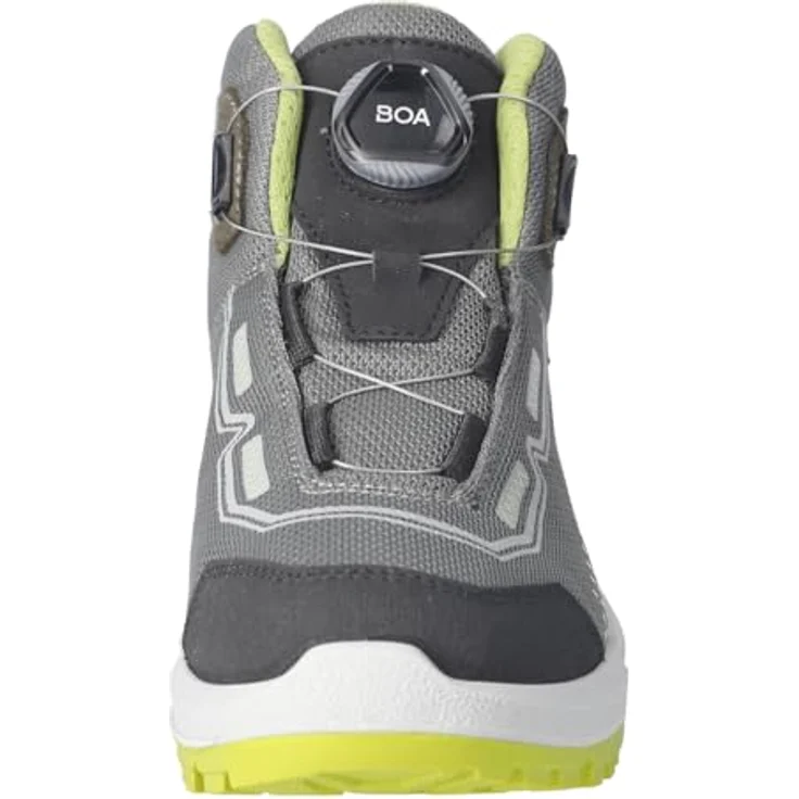 Ricosta Wanderschuhe für Kinder, Leder, grün, Größe 35, mit Gummisohle und Schnürverschluss – Bild 5