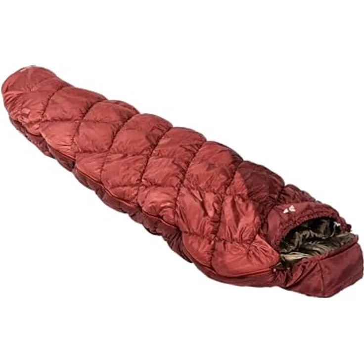 VAUDE Meglis 300 Syn, leichter Kunstfaserschlafsack mit Mumienschnitt und innovativer Stretch-Konstruktion für optimale Bewegungsfreiheit