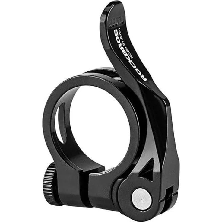 Rockbros 41210092001, Fahrradsitzklemmen mit Schnellverschluss, 6061 Aluminium, schwarz