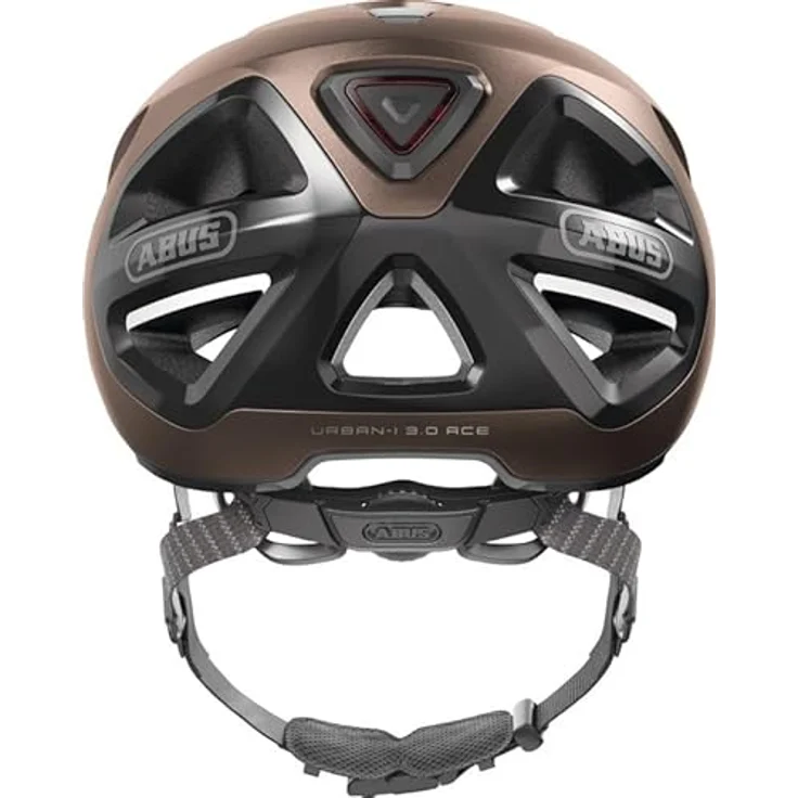 ABUS Fahrradhelm URBAN-I 3.0 ACE, City-Helm mit TriVider, verlängertem Schirm und LED-Rücklicht – Bild 6