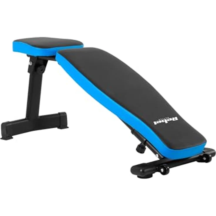 Rebel Active RBA-2001, verstellbare Schrägbank mit 170 kg Tragkraft und individuell anpassbaren Beinrollen – Bild 6