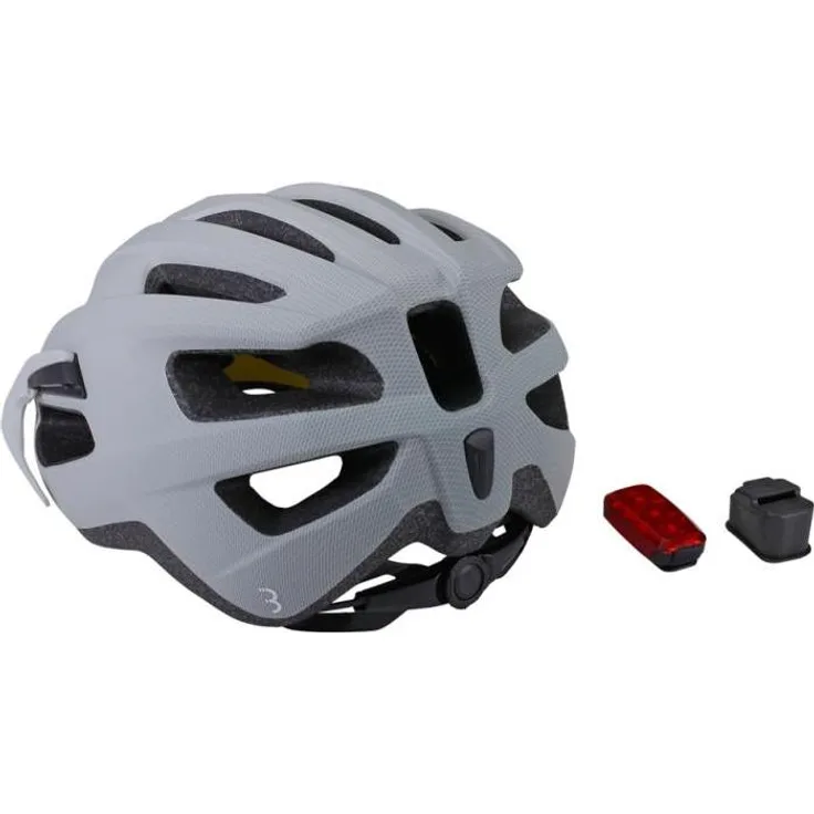 BBB Helm Dune MIPS 2.0, multifunktionaler Fahrradhelm mit verstellbarem Omicron-System, M (55-58cm), matt grau
