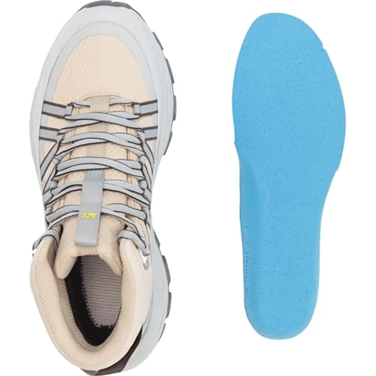 JACK WOLFSKIN Damen Wanderschuhe Wild Hike Texapore Mid W, wasserdicht, atmungsaktiv, mit EVA-Dämpfung und griffiger Gummiaußensohle – Bild 9
