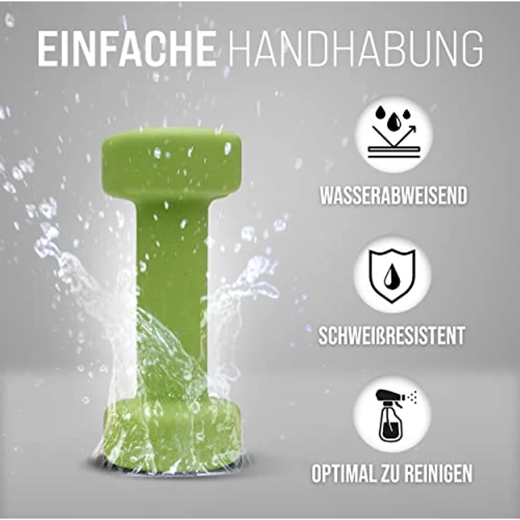 Apollo Hantel Set Kurzhantel | 2 Hanteln | 2x2kg Hantelset | Gewichte für Krafttraining | Kurzhanteln 2er Set | Fitness Hanteln für Frauen & Männer | Dumbbells | Hanteln 2kg | Hantel Gewichte – Bild 4