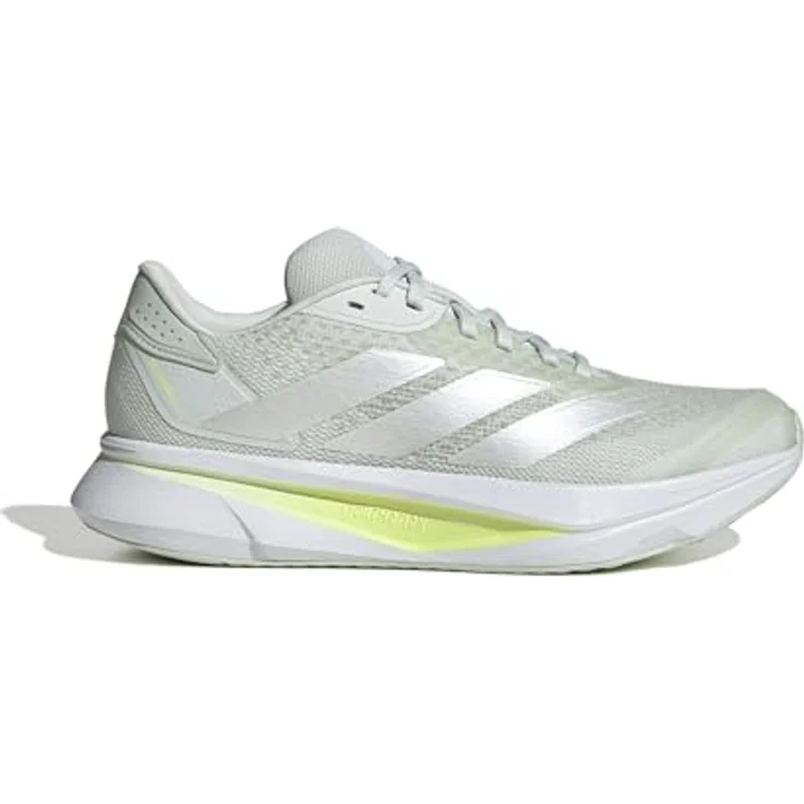 adidas Damen Duramo SL 2 Running Shoes, Laufschuhe für Roadrunning, leichtes atmungsaktives Obermaterial, Crystal Jade/Zero Metallic/Linen Green (42) – Bild 2