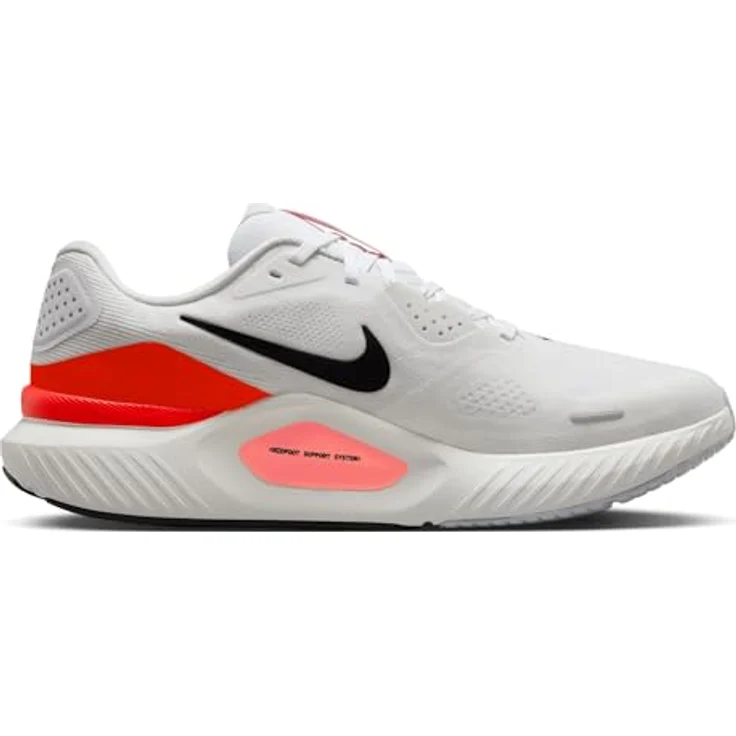 Nike Structure 26 Herren Laufschuh, stabile Dämpfung mit ReactX-Mittelsohle, Weiß, Größe 11.5 – Bild 4