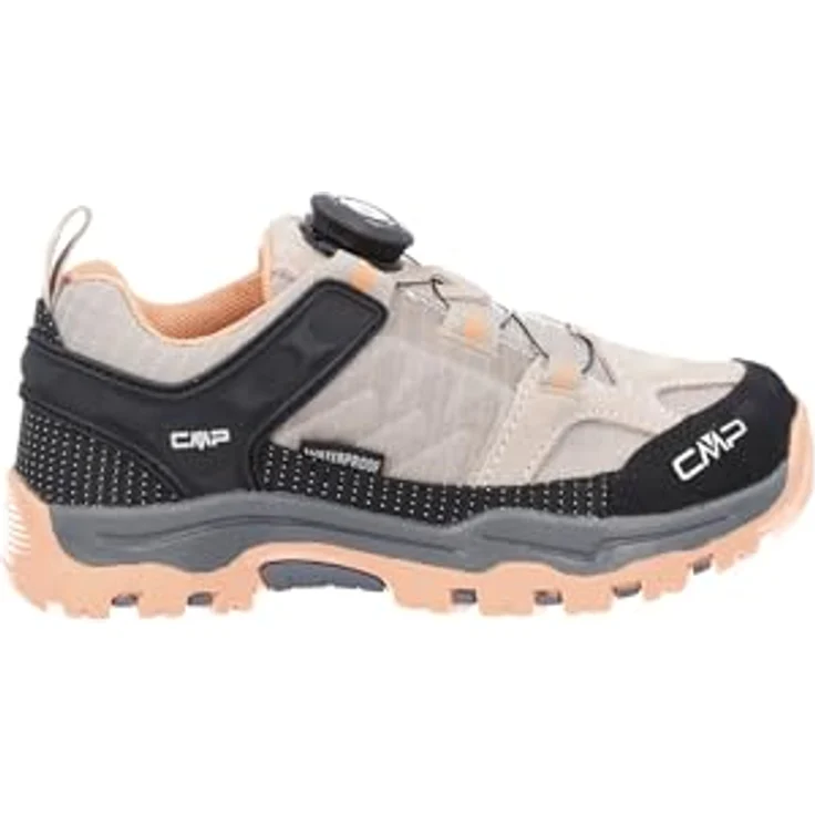 CAMPAGNOLO CMP Kiruna Wanderschuh Kinder, wasserdicht, mit hoher Dämpfung und gutem Grip, beige, Größe 31 – Bild 2