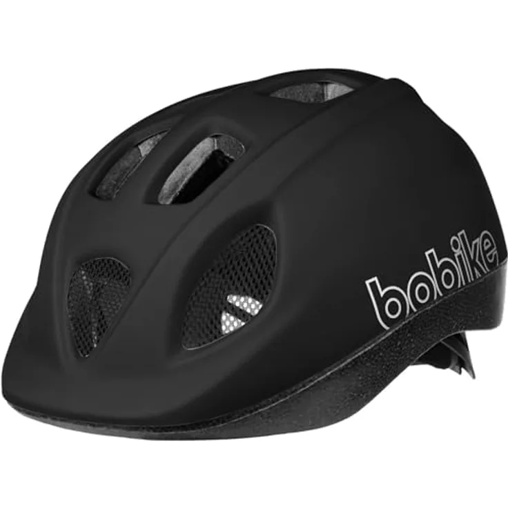 Bobike Fahrradhelm go XS 46-53 cm, urban black, für Kinder