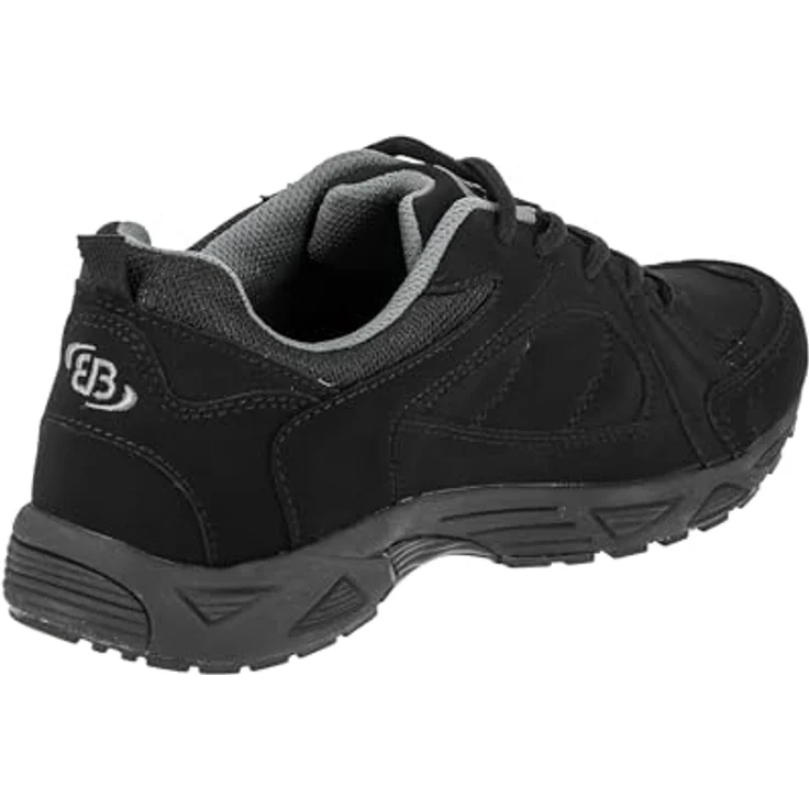 BRÜTTING Outdoorschuh HIKER, bequemer Wanderschuh mit dämpfungsaktiver CME-Laufsohle, schwarz/grau – Bild 4