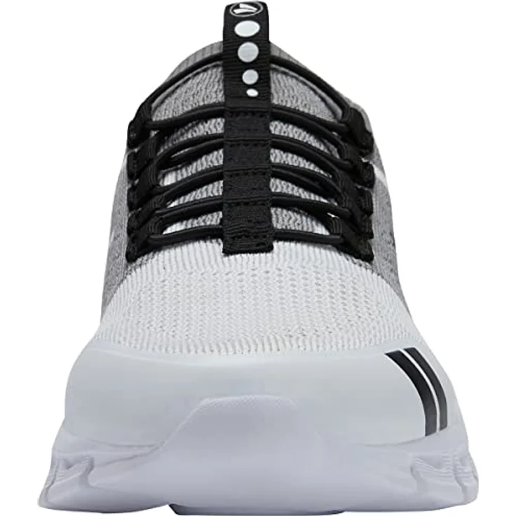 Jako Premium Knit Sneaker, Laufschuhe mit antimikrobieller Ortholite-Einlegesohle und ShockAbsorb EVA-Zwischensohle, grau – Bild 2