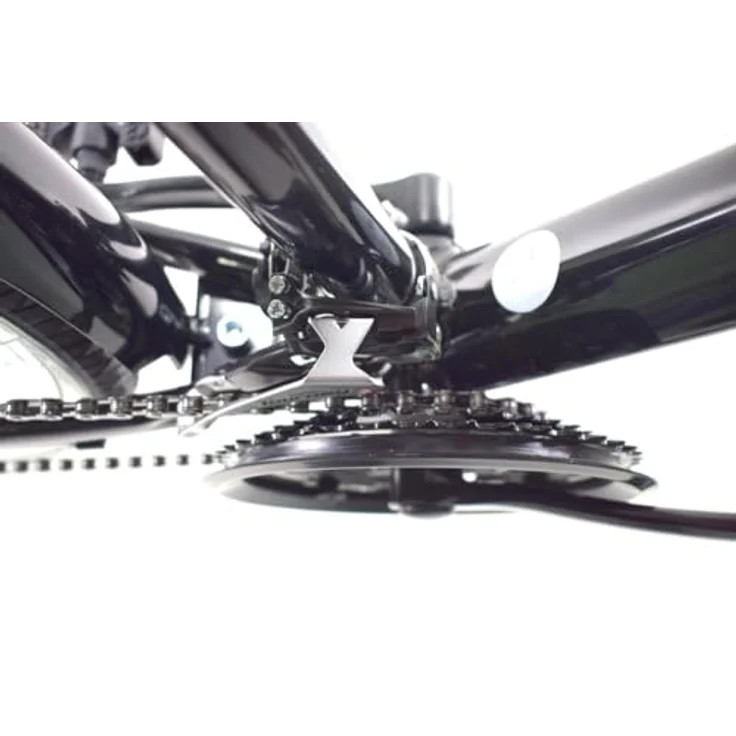 T&Y Trade 28 Zoll Alu Aluminium City Trekking Fahrrad 21 Gang Shimano STVO Schwarz AFA – Bild 5