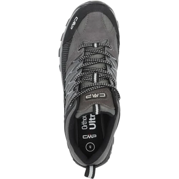 Campagnolo CMP Rigel Low Schuhe Herren, Wanderschuhe mit EVA-Sohle und wasserdichtem Obermaterial, grau, Größe 45 – Bild 6