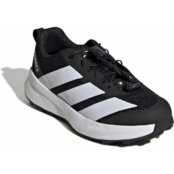 Adidas Terrex Agravic, Laufschuhe für Jungen mit LIGHTMOTION Dämpfung, Schnellschnürung und Traxion Technologie, weiß – Bild 3