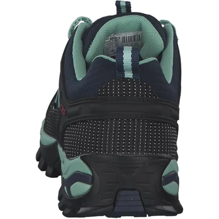 CMP Campagnolo Rigel WP, Damen Wanderschuhe, wasserdicht mit Gummisohle und Knöchelstütze, Blau – Bild 3