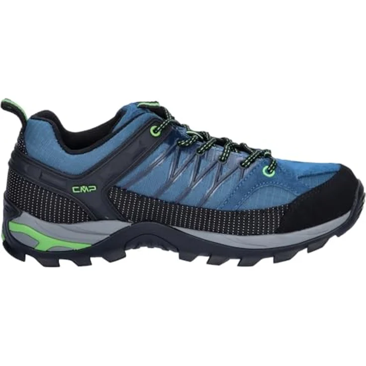 CMP RIGEL LOW TREKKING SHOES WP, wasserdichte Outdoorschuhe mit trittsicherer Gummi-Sohle – Bild 8