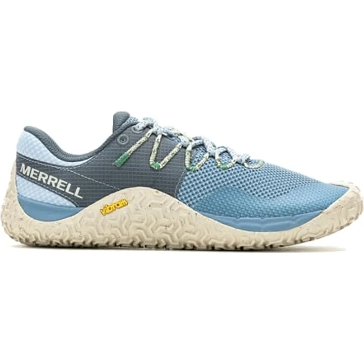 Merrell Trail Glove 7 J068186, Damen Laufschuhe, Blau, Größe 36, Vibram EcoStep Sohle, minimalistische Dämpfung, 100% recyceltes Material – Bild 2
