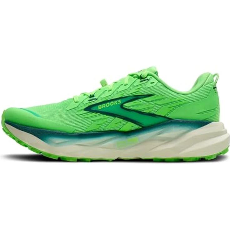 Brooks CASCADIA 19 Men, Trailrunning-Laufschuhe in grün, Größe US 9.5 - EU 43 - CM 27.5 - UK 8.5 – Bild 6