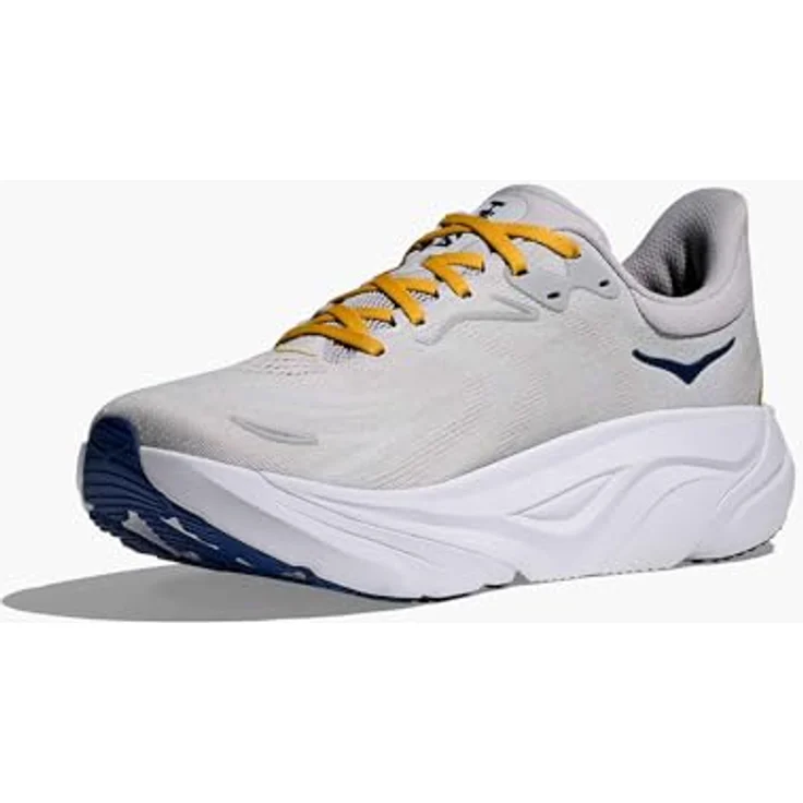 Hoka Arahi 8, Herren Laufschuhe mit atmungsaktivem Mesh-Obermaterial, grau – Bild 7