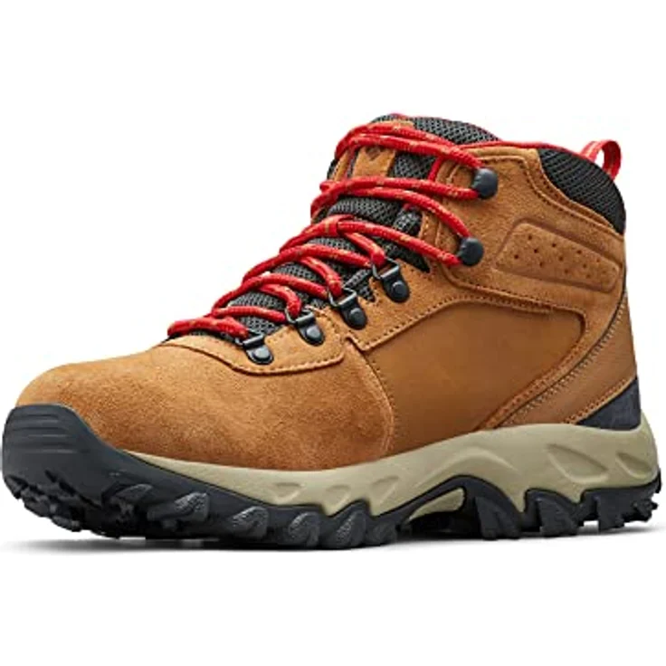 Columbia Newton Ridge Plus II Sued, Herren-Wanderstiefel mit wasserdichtem Obermaterial und griffiger Außensohle, braun – Bild 5