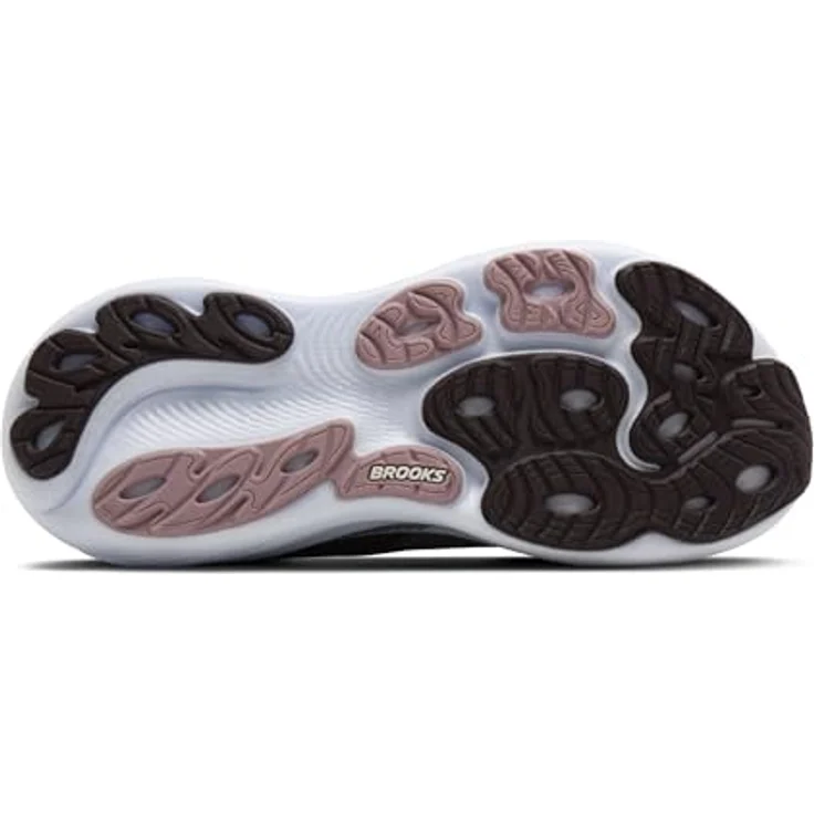Brooks Adrenaline GTS 25, Stabile Laufschuhe mit DNA LOFT-Mittelsohle und GuideRails™-Support-System, Raisin/Woodrose/White, Größe 38.5 – Bild 2