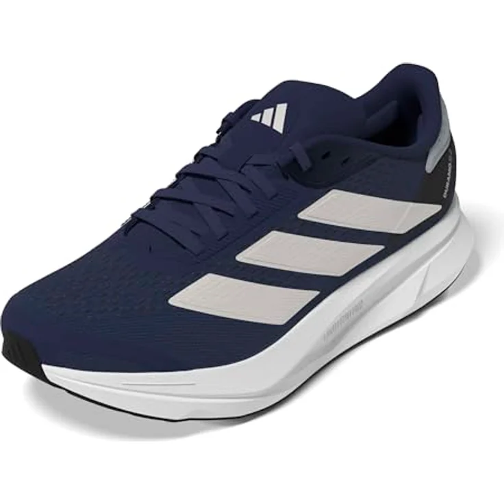 adidas Duramo SL 2 Laufschuhe, Mesh-Obermaterial, LIGHTMOTION Zwischensohle, dunkelblau/silber metallic, EU 47 1/3 – Bild 12