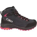 CMP Damen Trekkingschuhe VERTYX MID, wasserfeste Wanderschuhe mit robuster Laufsohle aus Leder und Textil