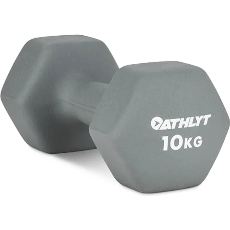 Athlyt - Neopren hanteln gewichte, 2 X 10 kg – Bild 2