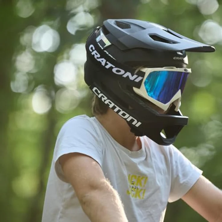 Cratoni Madcat Mips, MTB-Kinder-/Jugendhelm mit abnehmbarem Kinnbügel, innovativer MIPS-Technologie, rosa – Bild 2